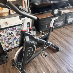 Exercise Bike, Brake Pad Stationary Bike for Home