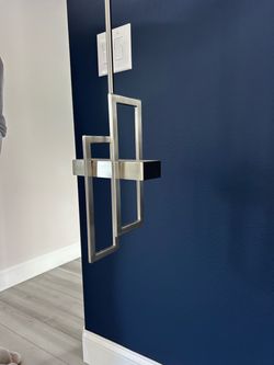 Modern Brushed Nickel Ceiling Light