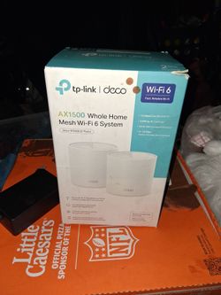 TP-LINK AX1500 WHOLE HOME MESH WI-FI 6 SYSTEM 2 PACK