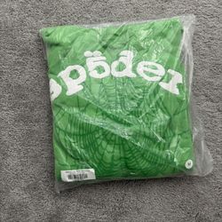 Green Spider Hoodie Brand New 