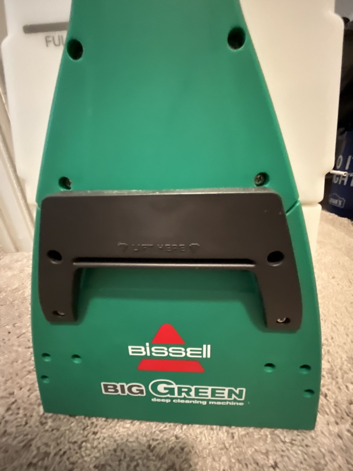 bissell big green carpet cleaner (new version)