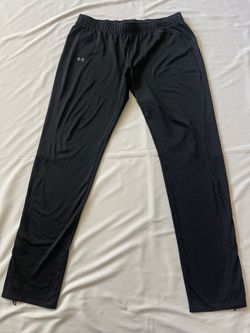 Under Armour Sweatpant Bottom Pants Semi Fitted Allseason Gear Black Women Large