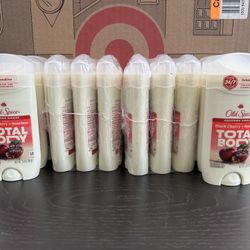 Old Spice Whole Body Deodorant Stick, Aluminum Free Total Body Deodorant, Black Cherry and Bourbon Scent, Absorbs Sweat 24/7 Freshness, 3 oz