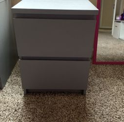 Gray Night Stand  