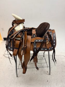 Montura de cuero