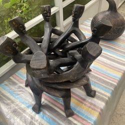 16x20x20” Seven Headed Unity Carving - Compare @$300+