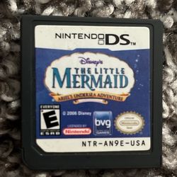 Nintendo DS The Little Mermaid Game.