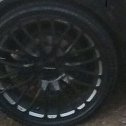 20 inch Kmc rims with tires 85% tread