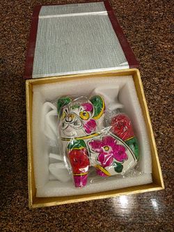 Hand-Painted Chinese Zodiac Dog Figurine