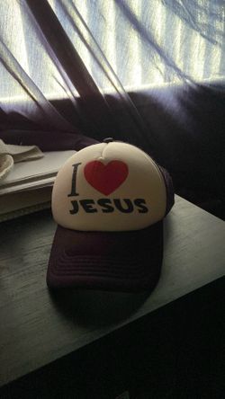 I HEART JESUS SNAP BACK HAT