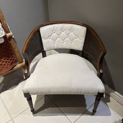 Barrel Cane Chairs 