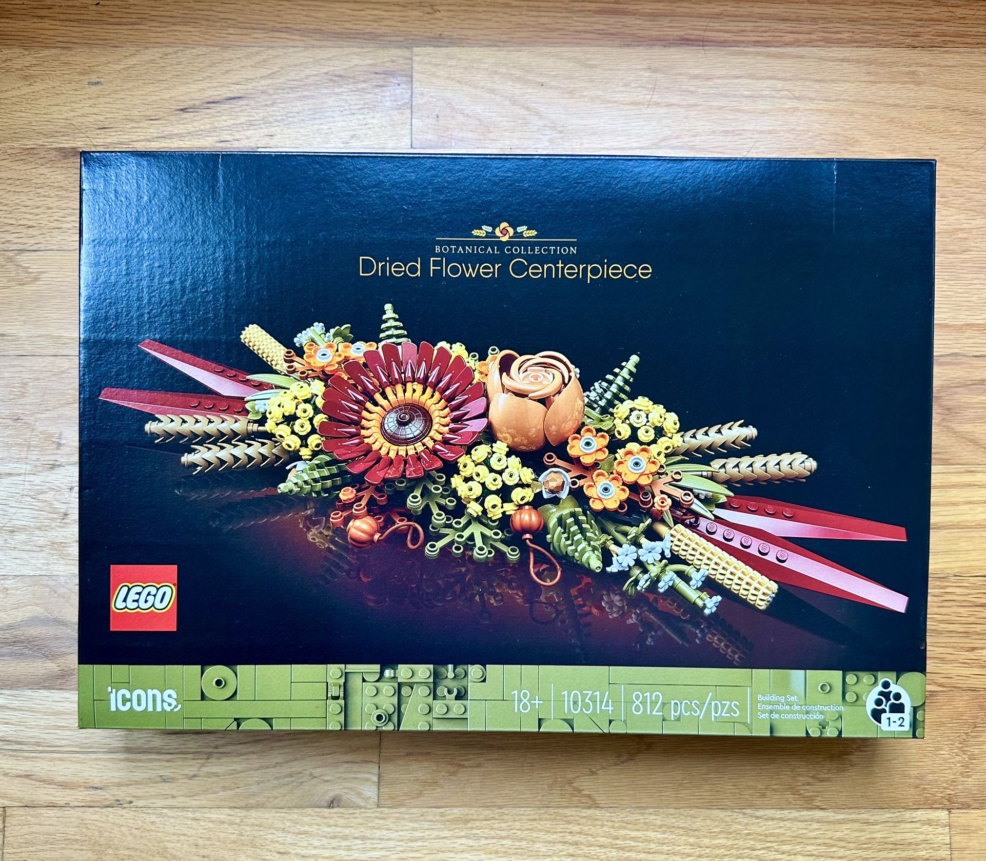 New in Box Lego Dried Flower Centerpiece # 10314