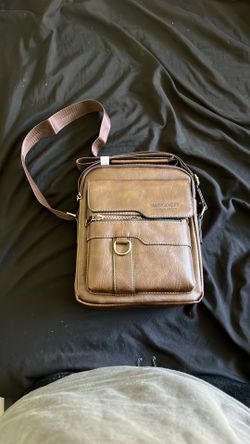 New WEIXIER Men’s Crossbody Bag / Man Purse - Brown