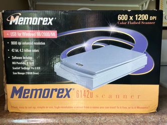 Memorex 6142U Color Flatbed Scanner