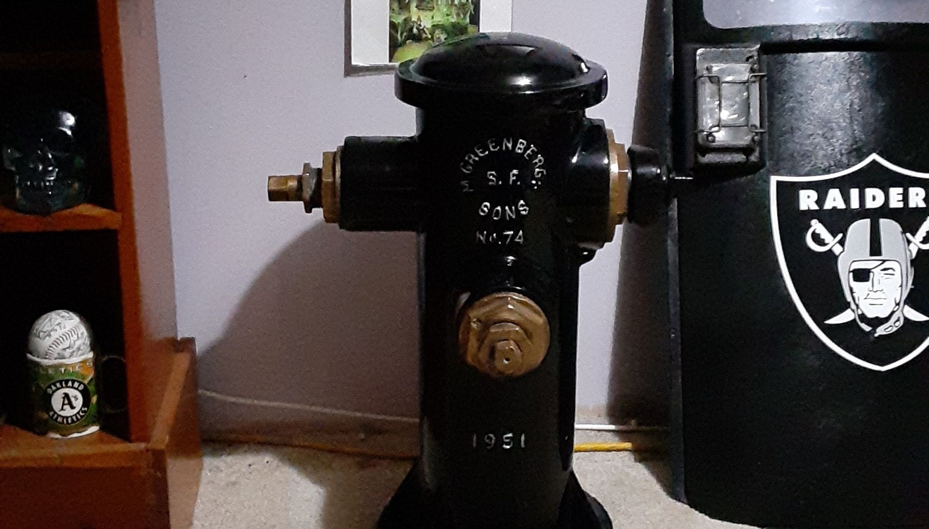 1951 real fire hydrant