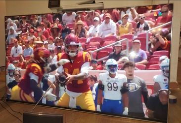 50" LG tv not smart come with remote. Great quality pic no scratch. Free antenna if u want it come with free mount