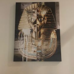 40L”x 30W” King  Tut Canvas Wall Picture 