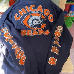 Chicago Bears Hoodie Large 
