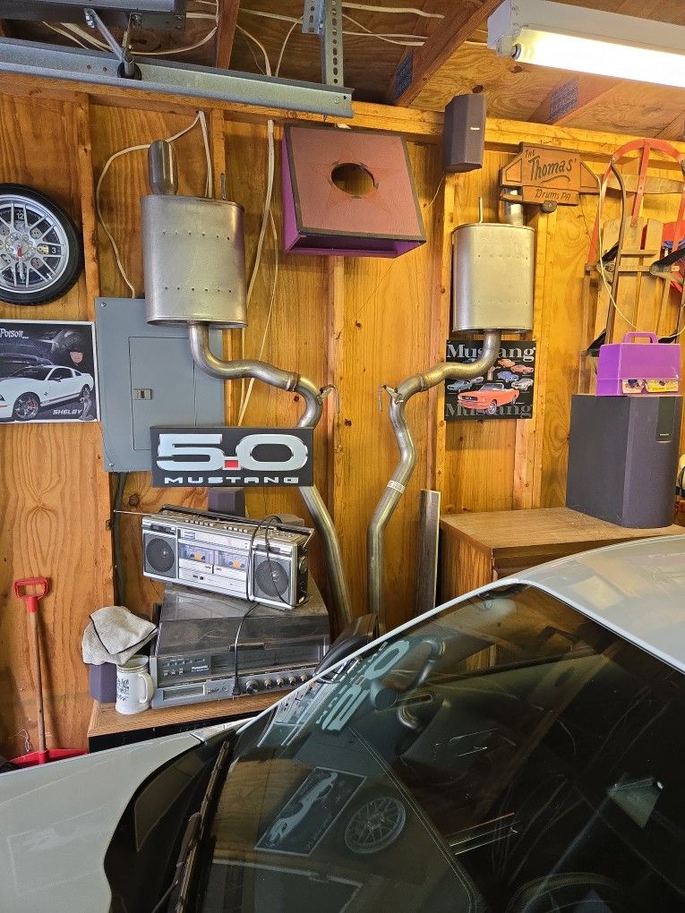 Exhaust System, No Convertors