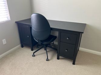 Desk and chair