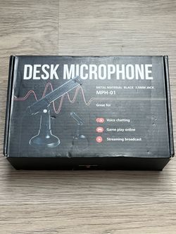New Desk Microphone 🎤