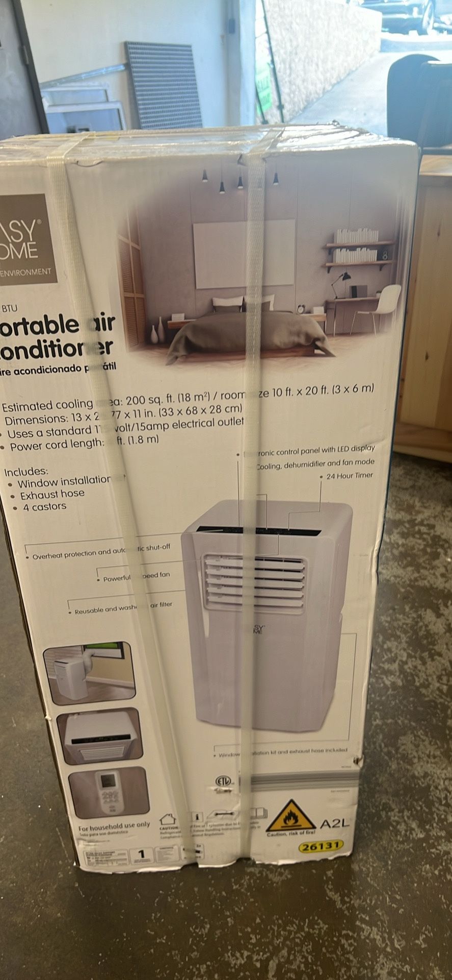 8000 Btu Brand New In The Box Portable Air Condition