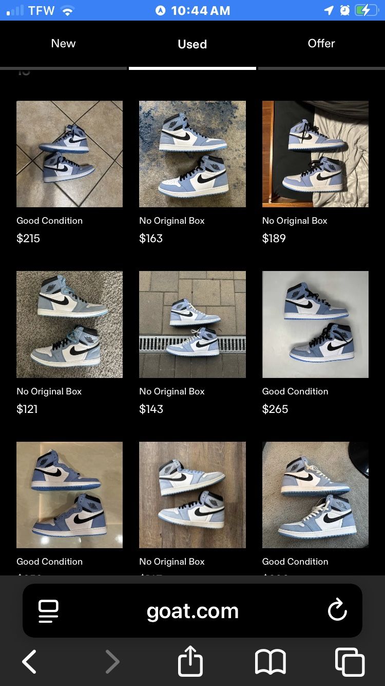 Air Jordan 1 Retro High OG 'University Blue'