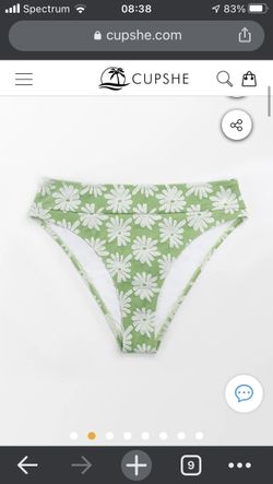 Green High Waisted Bikini L & XL