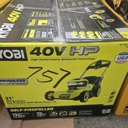 royobi 21" lawnmower 