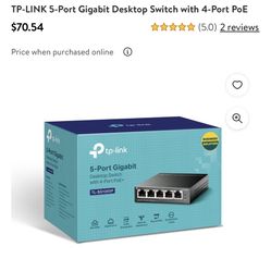 TP-LINK 5 PORT GIGABIT 