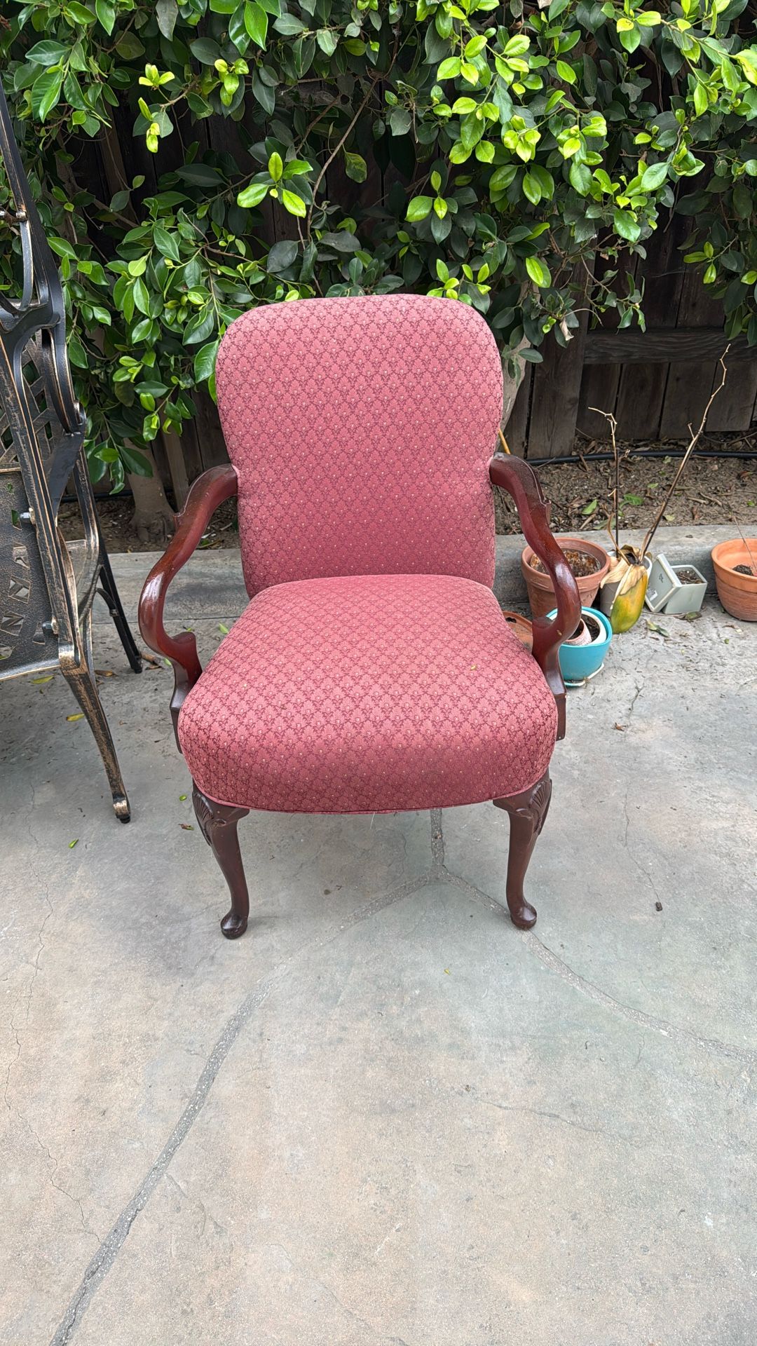 Chair upholstered