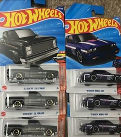 Hot Wheels '83 Chevy Silverado & '87 Buick Regal GNX Lot