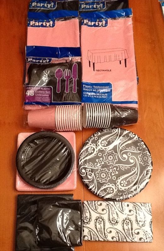 Party supplies & decor