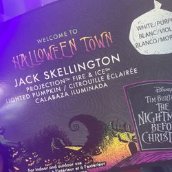 Jack Skellington Lighted Punkin