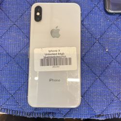 iPhone X  Unlocked 
