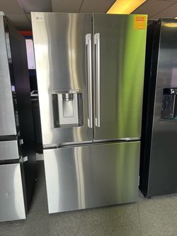 LG COUNTER DEPTH STAINLESS STEEL FRIDGE