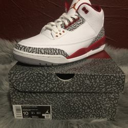 Jordan 3 Cardinal 🎄🎁🎉