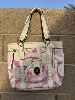 Vintage Coach Legacy Signature Tote