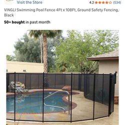 4ft-108 Ft Pool Fence