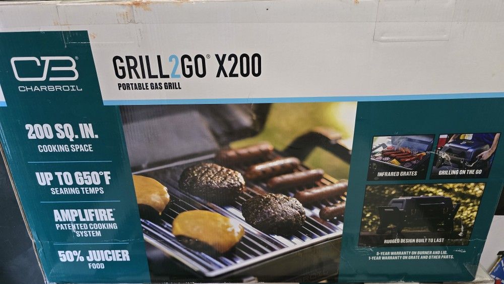 Char-broil Outdoor Portable Tailgate Gas Grill