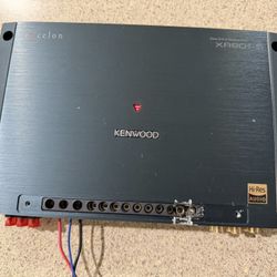 Amp Car Amplifier Kenwood Excelon X Series Class D 5channel Amplifier sub 750watts Rms and 400w voice channel 