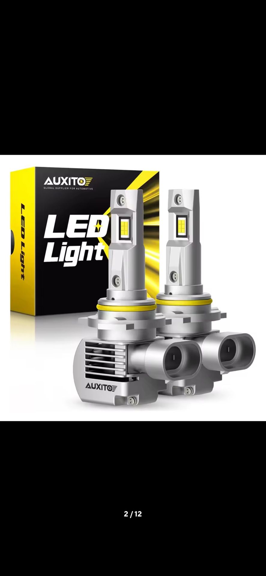 Auxito Led Headlights Q16 Series (White) Fits 9006,HB4