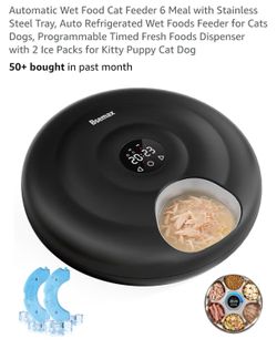 Cat or small dog automatically feeder.