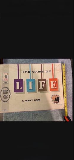 CA. GAME OF LIFE. VINTAGE. 1960.