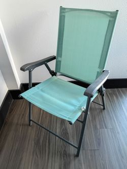 Foldable Chair, Outdoor Chair, Patio Chair Seat : 20"LX17"W, 
17"H" : Floor to Seat
37"H: Floor to top of the Back