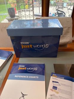 Wilson Just Words Teachers Kit Educational Reading Spelling Intervention Program For Grades 4 thru 12 everything you see in pictures and video include