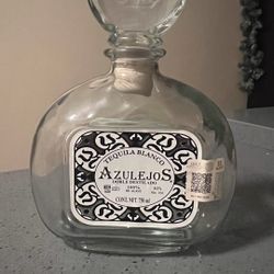 Empty Tequila Bottle