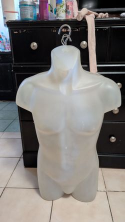 "6 Retail Hanging Male Torso Mannequins
