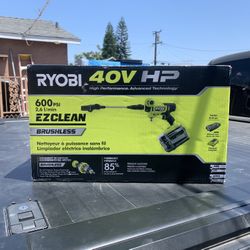 Ryobi 40v  HP Ezclean