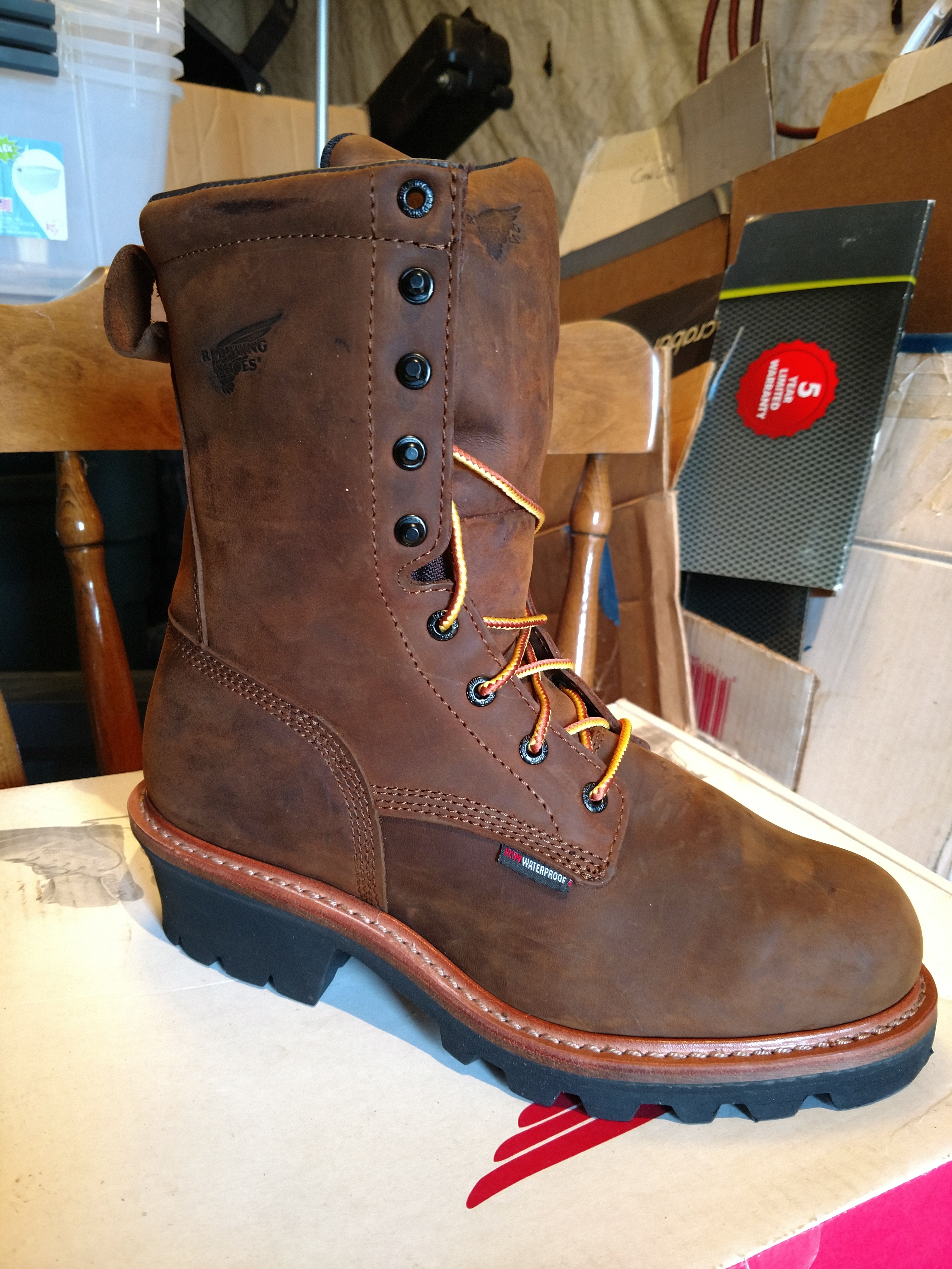 Red Wing Work Boots Loggers